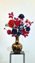 Nieuw zijdenbloemen boeket, Binnen, Majestic Flowers, Nieuw, Ophalen of Verzenden
