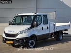 Iveco Daily 35C16 3.0L Kipper met Kist Dubbel Cabine Dubbell, Auto's, Stof, Gebruikt, Euro 6, 4 cilinders