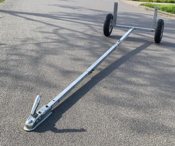 Strandtrailer/autotrailer/boottrailer, Watersport en Boten, Bootonderdelen, Gebruikt, Ophalen of Verzenden
