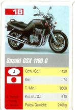 W13 motorkaartje suzuki gsx 1100 g ( 1b ), Ophalen of Verzenden, Zo goed als nieuw, Motoren