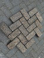 GRATIS - 150m2 Betonklinkers antraciet 21x10,5x6, Tuin en Terras, Tegels en Klinkers, Gebruikt, Klinkers, Ophalen of Verzenden