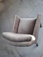 4 eetkamerstoelen kleur champagne/ lichtgrijs velvet, Hout, Minder dan 50 cm, Minder dan 75 cm, Ophalen of Verzenden