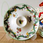 Set van 4 Eierdopjes Spode Christmas Toys /Tree Kerstservies, Huis en Inrichting, Keuken | Servies, Ophalen of Verzenden, Porselein