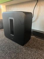 Sonos Sub 4 - Zwart, Subwoofer, ., Ophalen of Verzenden, Zo goed als nieuw