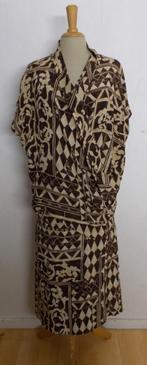 Mooie bruine batik look silk set van rok+top van Persona! 50, Kleding | Dames, Rokken, Bruin, Verzenden, Maat 46/48 (XL) of groter