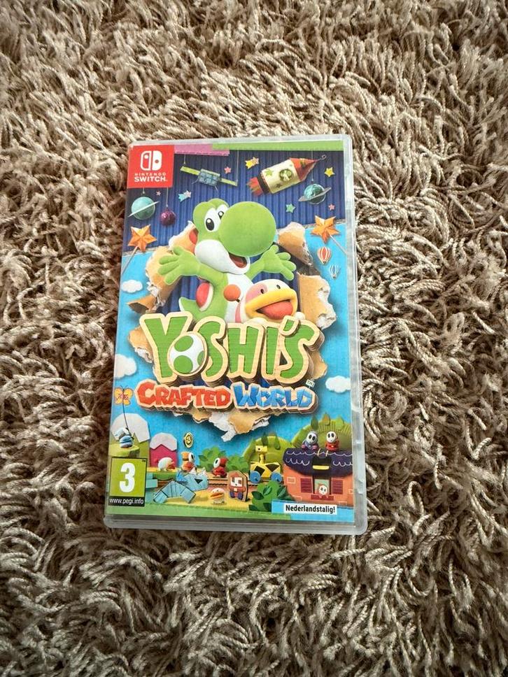 Yoshi's Crafted World, Spelcomputers en Games, Games | Nintendo Switch, Zo goed als nieuw, Avontuur en Actie, 1 speler, Vanaf 3 jaar
