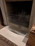Glazen Openhaard Scherm, Huis en Inrichting, Kachels, Ophalen, Houtkachel, Zo goed als nieuw, Vrijstaand