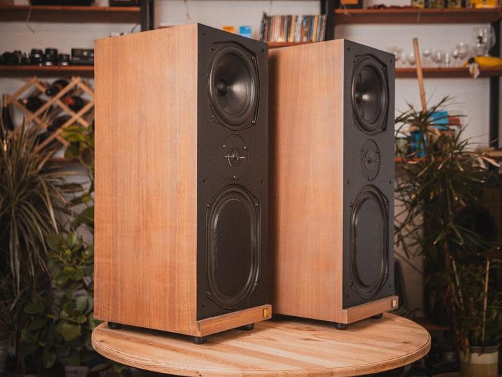 Kef | Calinda Luidsprekers, Audio, Tv en Foto, Luidsprekers, Refurbished, Front, Rear of Stereo speakers, 60 tot 120 watt, Overige merken