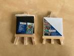 Mini schilderdoek met ezel en mini krijtbord met ezel, Ophalen of Verzenden, Nieuw, Materiaal