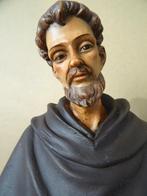 Beeld Franciscus Heilige Franciscus van Assisi 41cm resin, Ophalen of Verzenden, Gebruikt, Beeld(je), Christendom | Katholiek