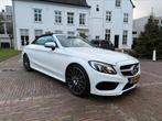 C180 amg 43 pakket  in nieuwstaat bouwjaar 2018 auto 94 dkm, Auto's, Mercedes-Benz, Automaat, Achterwielaandrijving, Zwart, Cabriolet