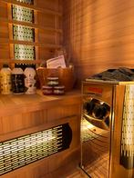 COMBI SAUNA INFRAROOD MET OPGIETKACHEL GRATIS BEZORGD!🚚, ., Fins of Traditioneel, Complete sauna, Ophalen of Verzenden