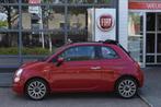 Fiat 500 C 80pk Turbo Popstar|U-Connect 5"|16"lm|Cruise|, Stof, Gebruikt, Euro 6, Cabriolet