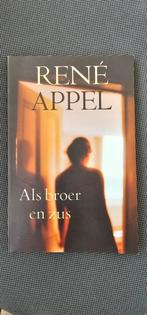 René Appel - Als broer en zus, Boeken, Ophalen of Verzenden, Zo goed als nieuw, Nederland, René Appel