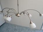 set van wandlamp en hanglamp boven tafel, Huis en Inrichting, Lampen | Hanglampen, Modern, Zo goed als nieuw, Ophalen, Glas