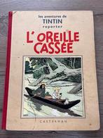 Origineel stripboek Kuifje L'Oreille Cassée Casterman 1937, Boeken, Gelezen, Eén stripboek, Ophalen of Verzenden, Hergé