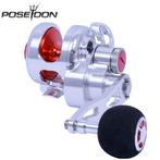 Big Game Poseidon Jigging Reel 200L Linkshandig Nieuw., Ophalen of Verzenden, Nieuw, Molen