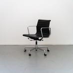 3 x Vitra Eames EA 117 bureaustoel Zwart  Leer - Alu, Huis en Inrichting, Niet ingevuld, Overige kleuren, Niet ingevuld, Zo goed als nieuw