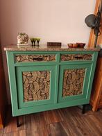 Antiek upcycled kastje, Ophalen, Zo goed als nieuw, 25 tot 50 cm