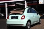 Fiat 500 C 1.2 Lounge - MINTGROEN, CABRIO, NAVIGATIE, LED, 4, Voorwielaandrijving, Stof, Gebruikt, 4 cilinders
