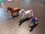 3 Schleich paarden, Verzamelen, Ophalen of Verzenden, Zo goed als nieuw