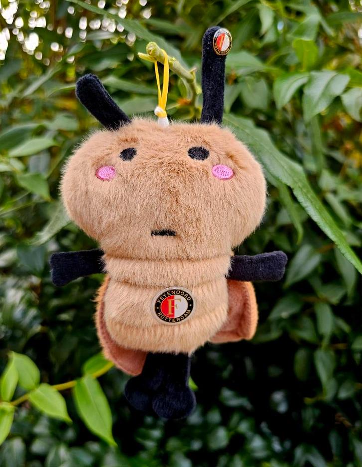Feyenoord Kakkerlak Knuffel - Nieuw!, Verzamelen, Poppetjes en Figuurtjes, Ophalen of Verzenden