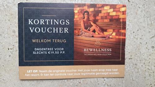 Sauna kortingsvoucher dag entree nu voor € 19,50 per persoon, Tickets en Kaartjes, Kortingen en Cadeaubonnen, Twee personen, Spa of Sauna
