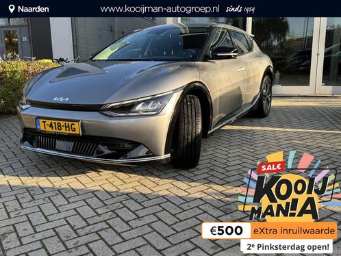 Kia EV6 Plus 77.4 kWh Trekhaak, Auto's, Kia, Bedrijf, Te koop, EV6, ABS, Achteruitrijcamera, Adaptive Cruise Control, Airbags