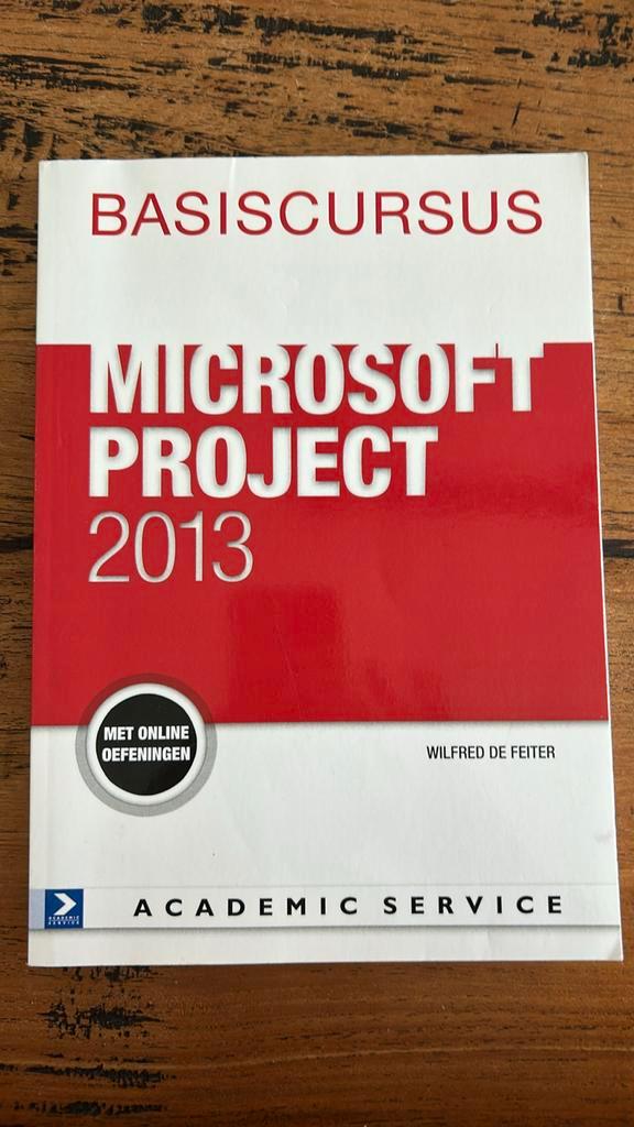 Wilfred de Feiter - Project 2013, Boeken, Informatica en Computer, Zo goed als nieuw, Ophalen of Verzenden