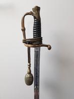 Fraai bewerkt Nederland sabel M1852 Regiment Jagers, Verzamelen, Ophalen of Verzenden, Landmacht, Nederland, Zwaard of Sabel