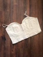 Mango crop top beige crème maat M, Maat 38/40 (M), Mango, Beige, Ophalen of Verzenden