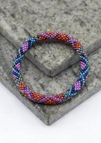 Glaskralen armband - brahmaputra - RB293, Overige materialen, Overige kleuren, Verzenden, Nieuw