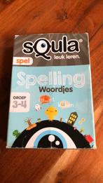 Squla leuk leren spel spelling woordjes groep 3-4, Hobby en Vrije tijd, Gezelschapsspellen | Kaartspellen, Squla, Zo goed als nieuw