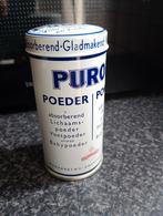 Purol, blikken poederbus, vintage., Ophalen of Verzenden, Zo goed als nieuw, Overige, Overige merken