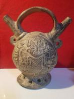 antieke terracotta stijgbeugel pot Lambayeque sican Peru, Antiek en Kunst, Kunst | Niet-Westerse kunst, Ophalen of Verzenden