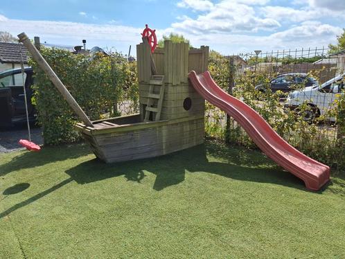 Piratenschip van hout voor veel speelplezier, Kinderen en Baby's, Speelgoed | Buiten | Speeltoestellen, Gebruikt, Ophalen