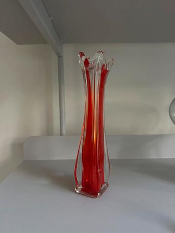 Vintage Murano Glass Vase beschikbaar voor biedingen