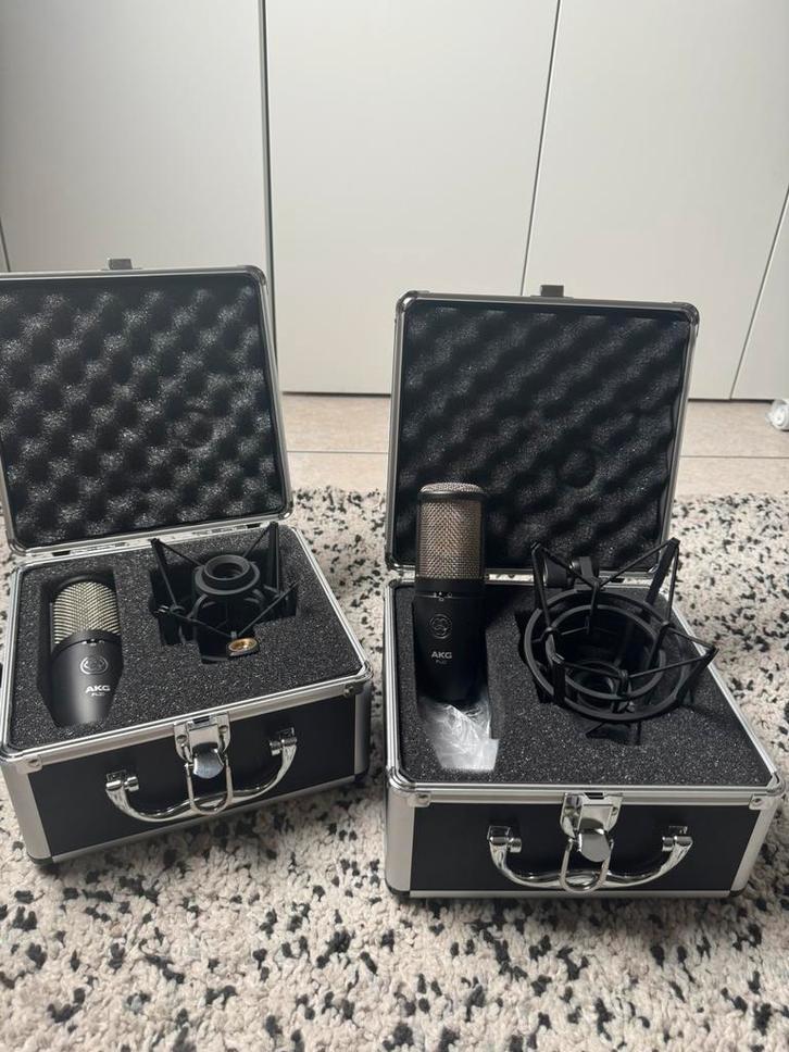 AKG P420, Muziek en Instrumenten, Microfoons, Zo goed als nieuw, Studiomicrofoon, Ophalen of Verzenden