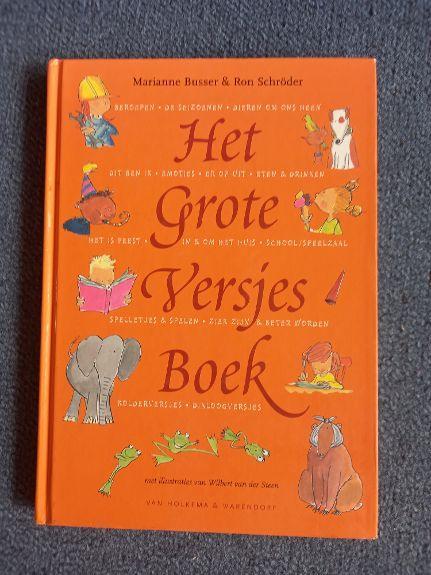het grote versjes boek: Marianne Busser & Ron schröder, Ophalen of Verzenden, Nieuw, Fictie algemeen