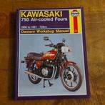 Kawasaki 750 Air-cooled Fours Haynes Werkplaatsboek, Ophalen of Verzenden, Gelezen, Haynes, Merk of Model