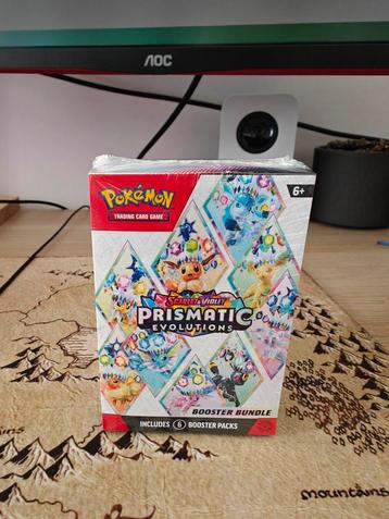 Prismatic Evolutions Booster Bundle (6pack) - SEALED beschikbaar voor biedingen
