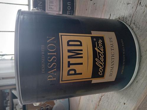 Ptmd kalkverf romantic taupe., Doe-het-zelf en Verbouw, Verf, Beits en Lak, Nieuw, Verf, Minder dan 5 liter, Ophalen of Verzenden