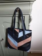 NIEUW! Prachtige schoudertas met groot vak en klein ritsvak., Ophalen of Verzenden, Nieuw, Blauw, Schoudertasje