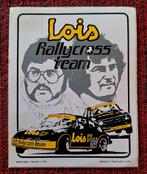 Sticker Lois Rallycross Team Porsche Ford Escort, Ophalen of Verzenden, Zo goed als nieuw, Auto of Motor
