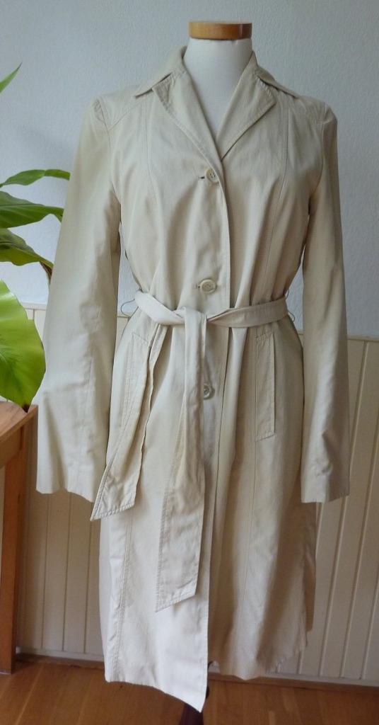 Zara Basic trenchcoat, maat M, Kleding | Dames, Jassen | Zomer, Zo goed als nieuw, Maat 38/40 (M), Beige, Verzenden