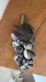 Vintagedruiventros gemaakt van amethist en onyx, Ophalen of Verzenden