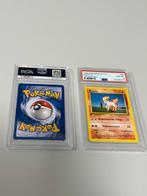 1999 POKEMON DUTCH #60 ΡΟΝΥΤΑ 1ST EDITION 60/102 psa 8 card, Ophalen of Verzenden, Zo goed als nieuw, Losse kaart