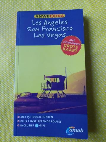 ANWB reisgids Los Angeles, San Francisco, Las Vegas + kaart beschikbaar voor biedingen
