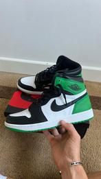 Nike Air Jordan 1 Black Green maat 43, Ophalen of Verzenden, Nieuw, Zwart
