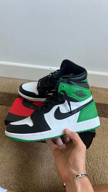 Nike Air Jordan 1 Black Green maat 43 beschikbaar voor biedingen
